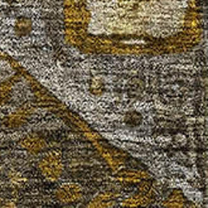 HomeRoots 9' X 12' Brown Gold Beige Washable Area Rug with UV Protection - Stylish, Durable & Easy Care Decor 708366