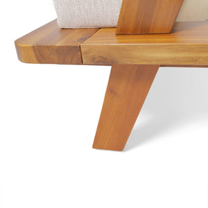 English Elm Breonca King Platform Bed Solid Acacia Frame Cushioned Upholstered Headboard Modern 70839.00BGE-K-H_70839.00BGE-K-P