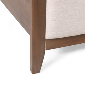 English Elm Ambrogina Coastal Platform Bed Acacia Wood Frame with Soft Upholstered Headboard 70840.00-Q-H_70840.00-Q-P