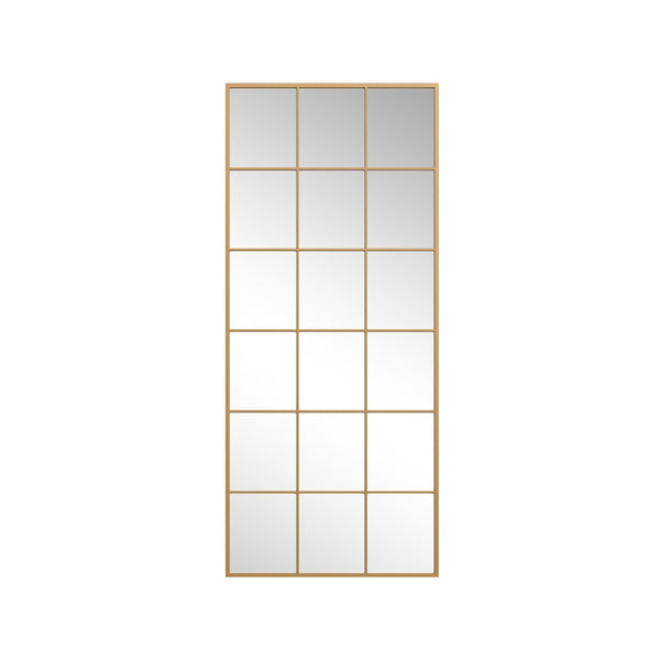 HomeRoots White Freestanding Ornate Framed Accent Mirror - Elegant Full-Length Reflection for Any Room Decor 708714