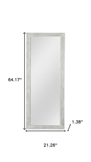 HomeRoots Brown Freestanding Ornate Accent Mirror with Carved Frame - Elevate Your Space with Style! 708715