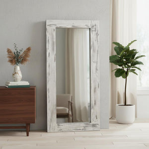HomeRoots Gold Freestanding Ornate Framed Full-Length Mirror - Elegant Gold Accent for Any Room Decor 708717