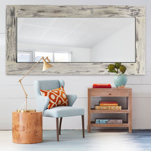 HomeRoots Gold Freestanding Ornate Framed Full-Length Mirror - Elegant Gold Accent for Any Room Decor 708717