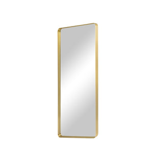 HomeRoots Black Freestanding Arch Mirror - Ornate Framed Full-Length Accent for Stylish Home Decor & Dressing 708719