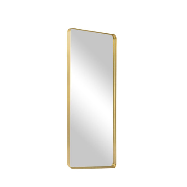 HomeRoots Black Freestanding Arch Mirror - Ornate Framed Full-Length Accent for Stylish Home Decor & Dressing 708719
