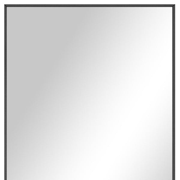 HomeRoots Gold Full-Length Mirror with Elegant Aluminum Frame - Stylish Wall Mount or Leaning Option for Any Room 708721