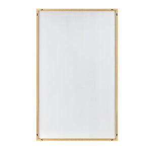 HomeRoots Gold Freestanding Ornate Framed Accent Mirror - Elegant Full-Body Design for Modern & Classic Spaces 708722