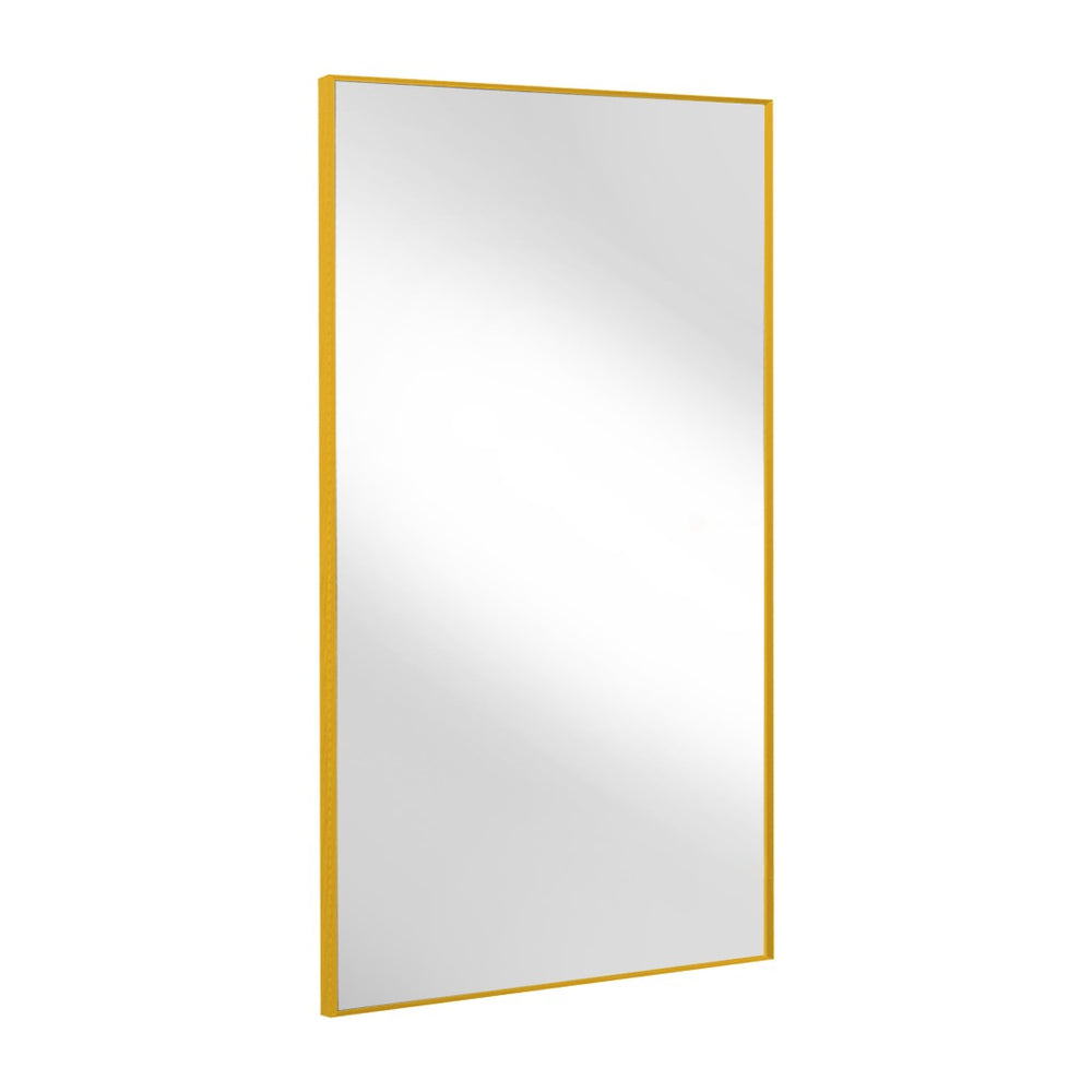 HomeRoots Gold Freestanding Ornate Framed Accent Mirror - Elegant Full-Body Design for Modern & Classic Spaces 708722