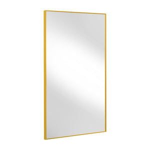HomeRoots Gold Freestanding Ornate Framed Accent Mirror - Elegant Full-Body Design for Modern & Classic Spaces 708722