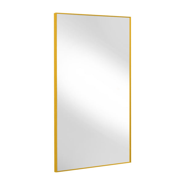 HomeRoots Gold Freestanding Ornate Framed Accent Mirror - Elegant Full-Body Design for Modern & Classic Spaces 708722