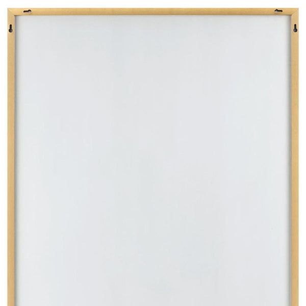 HomeRoots Gold Freestanding Ornate Framed Accent Mirror - Elegant Full-Body Design for Modern & Classic Spaces 708722