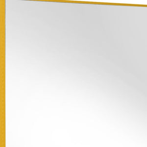 HomeRoots Gold Freestanding Ornate Framed Accent Mirror - Elegant Full-Body Design for Modern & Classic Spaces 708722