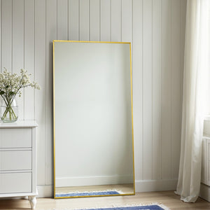 HomeRoots Silver Freestanding Accent Mirror with Ornate Frame – Elegant Decorative Piece for Any Room 708723