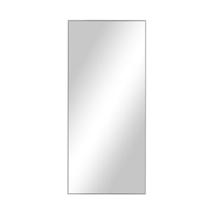 HomeRoots Brown Freestanding Ornate Accent Mirror - Elegant Framed Design for Living Rooms & Bedrooms Decor 708726