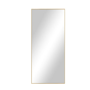 HomeRoots Black Freestanding Ornate Framed Accent Mirror - Elegant Full-Length Reflection for Any Room Style 708745