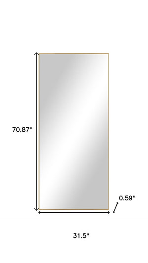 HomeRoots Black Freestanding Ornate Framed Accent Mirror - Elegant Full-Length Reflection for Any Room Style 708745