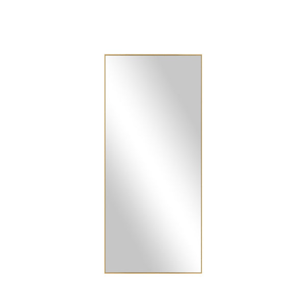 HomeRoots Black Freestanding Ornate Framed Accent Mirror - Elegant Full-Length Reflection for Any Room Style 708745