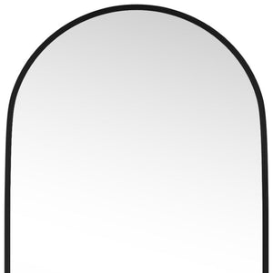 HomeRoots Silver Ornate Freestanding Accent Mirror with Arched Design - Elevate Your Space with Style! 708751
