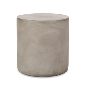English Elm Outdoor Lightweight Concrete Round Side Table Modern Minimalist Patio Accent 70886.00