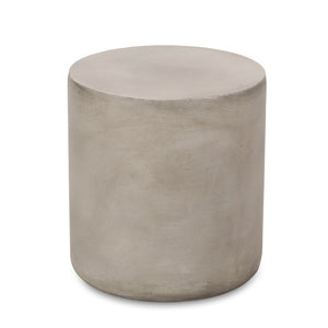 English Elm Outdoor Lightweight Concrete Round Side Table Modern Minimalist Patio Accent 70886.00