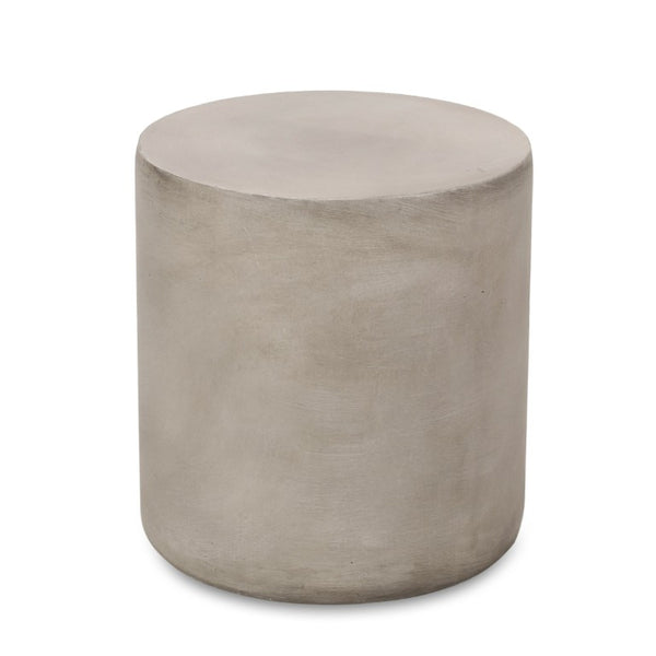 English Elm Outdoor Lightweight Concrete Round Side Table Modern Minimalist Patio Accent 70886.00