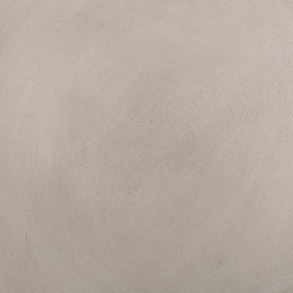 English Elm Outdoor Lightweight Concrete Round Side Table Modern Minimalist Patio Accent 70886.00