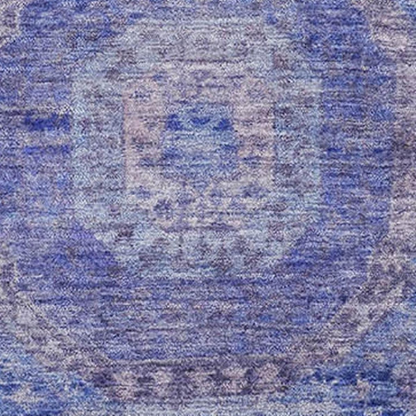 HomeRoots 5' X 8' Purple and Lavender Abstract Geometric Area Rug – Washable, UV Protected, Stylish & Durable 708960