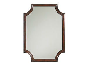 Lexington Catalina Rectangular Mirror - Timeless Elegance With Scalloped Corners And Versatile Hanging Options Brentwood  708-205