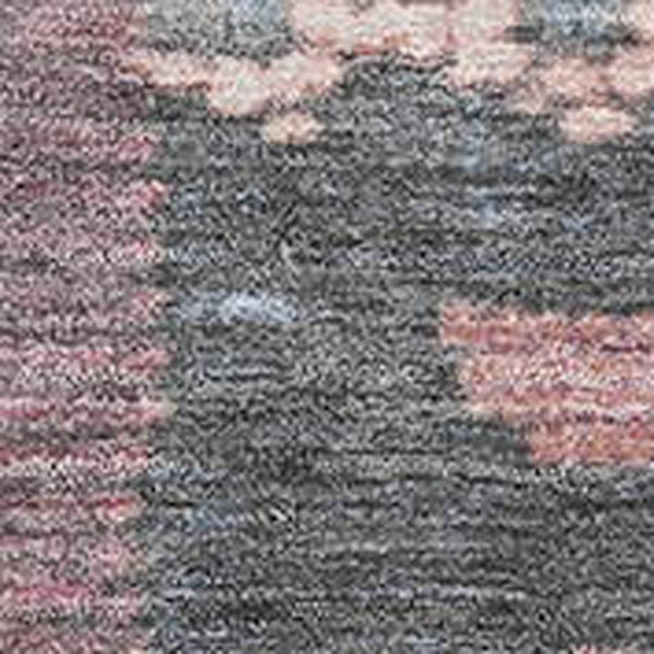 HomeRoots 5' X 8' Denim Blue Tribal Area Rug - Stylish, Washable, UV Protected, Soft & Durable for Busy Homes 709026