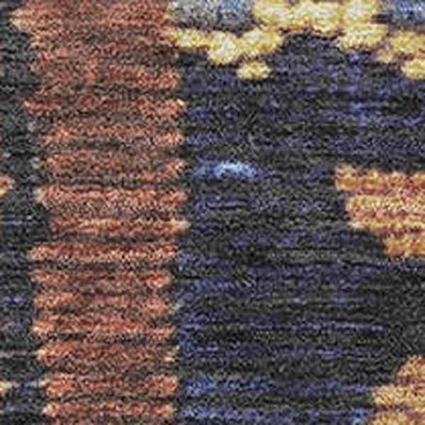 HomeRoots 9' X 12' Gold Copper Ivory Tribal Washable Area Rug - Durable, UV Protected, Ideal for High-Traffic Spaces 709035