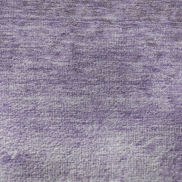 HomeRoots 8' X 10' Elegant Purple & Ivory Damask Area Rug – Washable, UV Protected, Perfect for Busy Homes! 709442