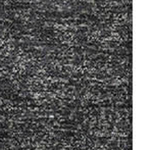 HomeRoots 5' X 8' Stylish Black and Gold Geometric Washable Area Rug with UV Protection for High Traffic Areas 709452