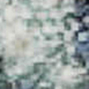HomeRoots 10' X 14' Navy Blue, Beige & Ivory Geometric Area Rug - Washable, UV Protected, Stain-Resistant Design 709468