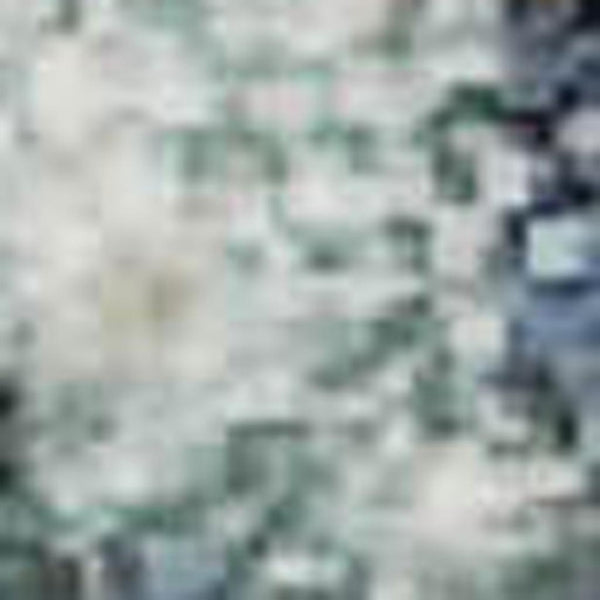 HomeRoots 10' X 14' Navy Blue, Beige & Ivory Geometric Area Rug - Washable, UV Protected, Stain-Resistant Design 709468