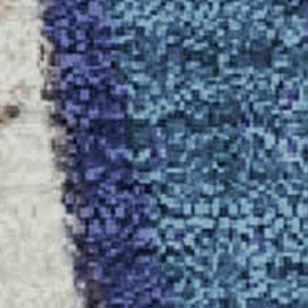 HomeRoots 5' X 8' Abstract Washable Area Rug in Artichoke Green, Blue & Ivory with UV Protection for Kids & Pets 709572