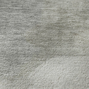 HomeRoots 8' X 10' Washable Area Rug - Modern Beige Gray Ivory Design with UV Protection for Active Homes 709610