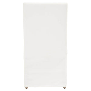 Essentials for Living Levi Slipcovered Dining Chair Set Upholstered Birch Base Livesmart Fabric Pair 7096UP.LPPRL/NGB