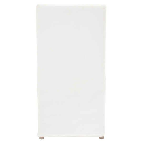 Essentials for Living Levi Slipcovered Dining Chair Set Upholstered Birch Base Livesmart Fabric Pair 7096UP.LPPRL/NGB