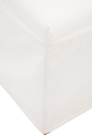 Essentials for Living Levi Slipcovered Dining Chair Set Upholstered Birch Base Livesmart Fabric Pair 7096UP.LPPRL/NGB