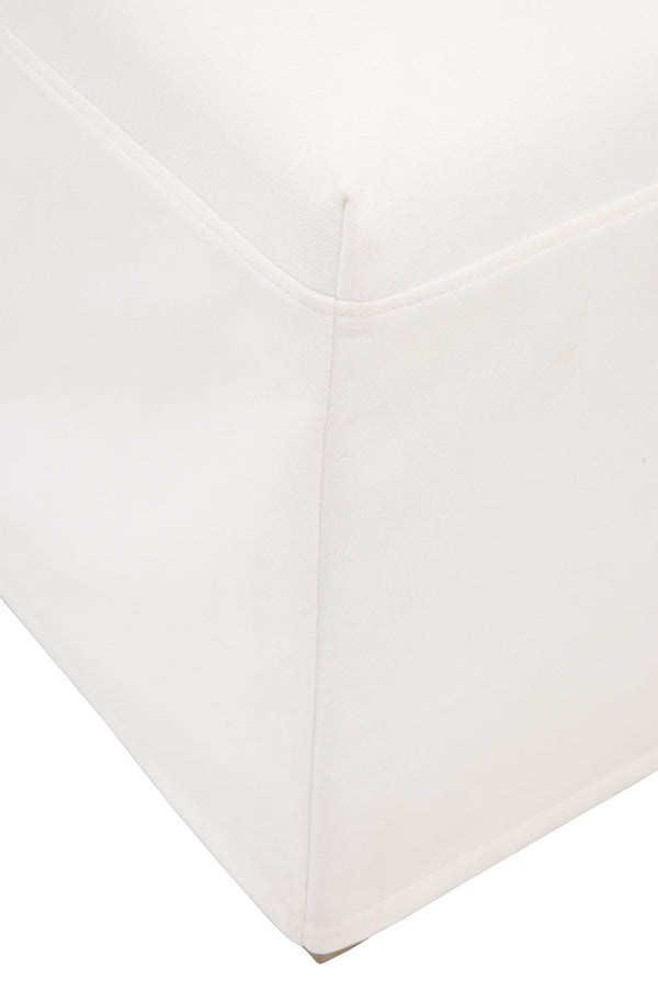 Essentials for Living Levi Slipcovered Dining Chair Set Upholstered Birch Base Livesmart Fabric Pair 7096UP.LPPRL/NGB