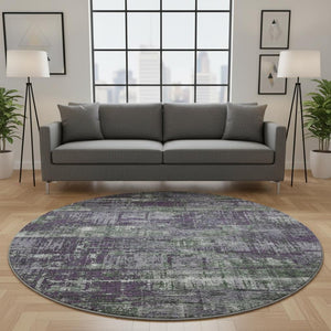 HomeRoots 8' X 10' Vibrant Geometric Area Rug - Washable, UV Protected, and Perfect for High-Traffic Spaces! 709730