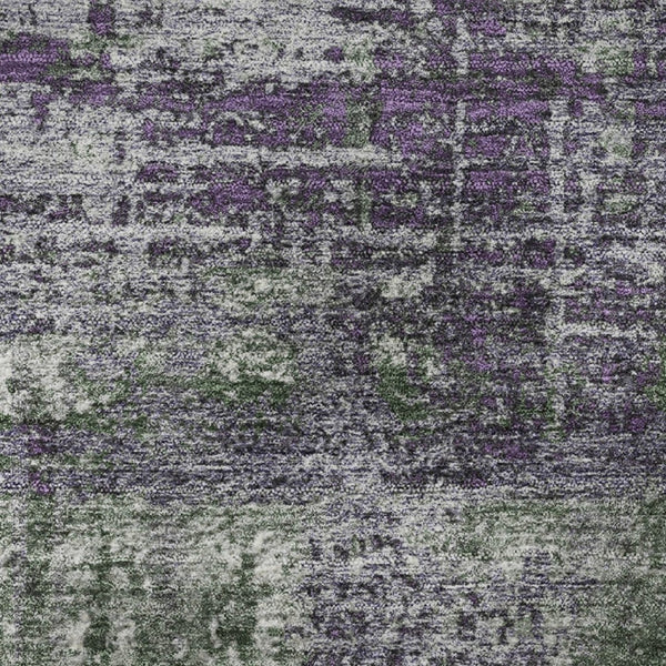 HomeRoots 8' X 10' Vibrant Geometric Area Rug - Washable, UV Protected, and Perfect for High-Traffic Spaces! 709730