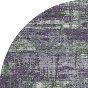 HomeRoots 8' X 10' Vibrant Geometric Area Rug - Washable, UV Protected, and Perfect for High-Traffic Spaces! 709730