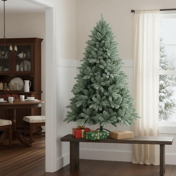 HomeRoots 5' Full Spruce Christmas Tree - Lifelike, Durable, Easy Setup - Perfect for Homes, Offices & Decor! 709806