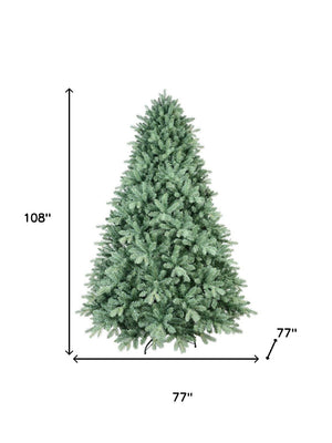HomeRoots 4' Pre Lit Full Spruce Christmas Tree - Lifelike Green Foliage, 200 LED Lights & Quick Assembly 709812