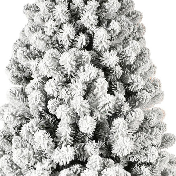 HomeRoots 5' Pre Lit Full Spruce Christmas Tree - Lush, Realistic Design with Warm LED Lights for Effortless Holiday Cheer 709822