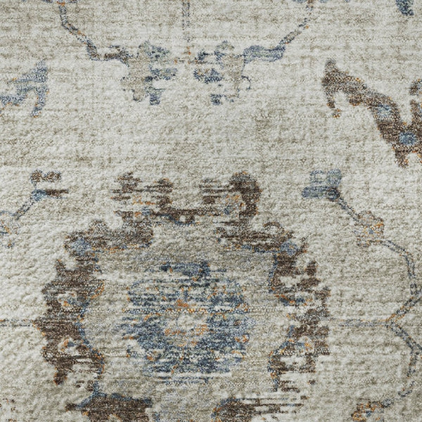 HomeRoots 8' X 10' Washable Oriental Area Rug – Durable, UV-Protected, and Stylish for High-Traffic Homes 709894