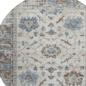 HomeRoots 8' X 10' Washable Oriental Area Rug – Durable, UV-Protected, and Stylish for High-Traffic Homes 709894