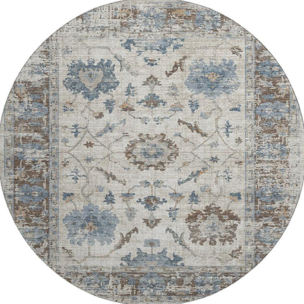 HomeRoots 8' X 10' Washable Oriental Area Rug – Durable, UV-Protected, and Stylish for High-Traffic Homes 709894