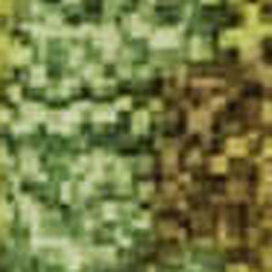 HomeRoots 10' Vibrant Green, Gold & Orange Abstract Washable Area Rug with UV Protection for High-Traffic Spaces 709914